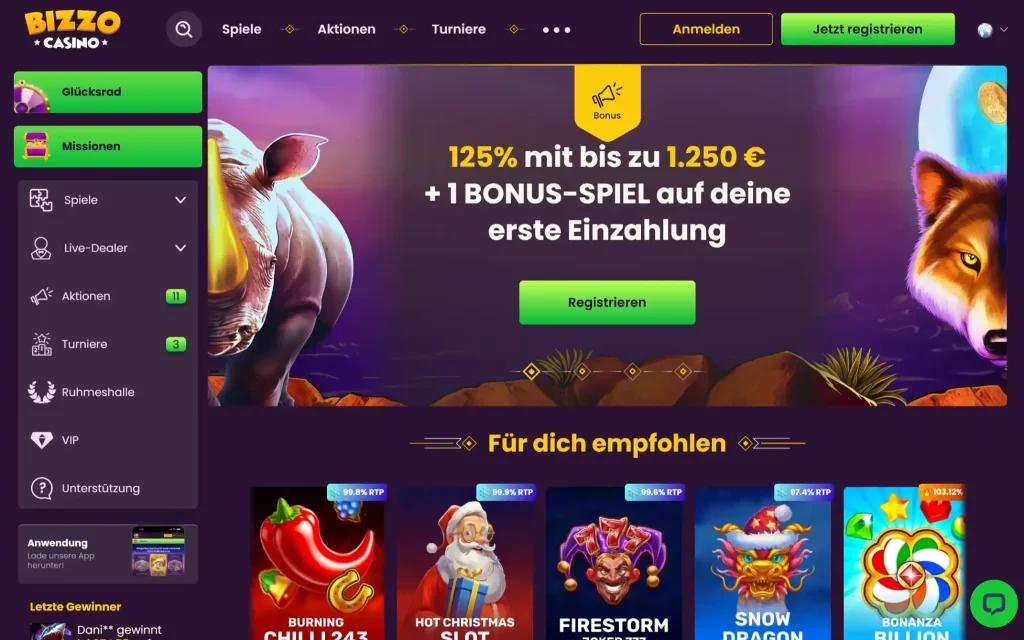 bizzo casino